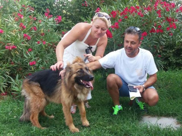 Ottilia con la sua famiglia